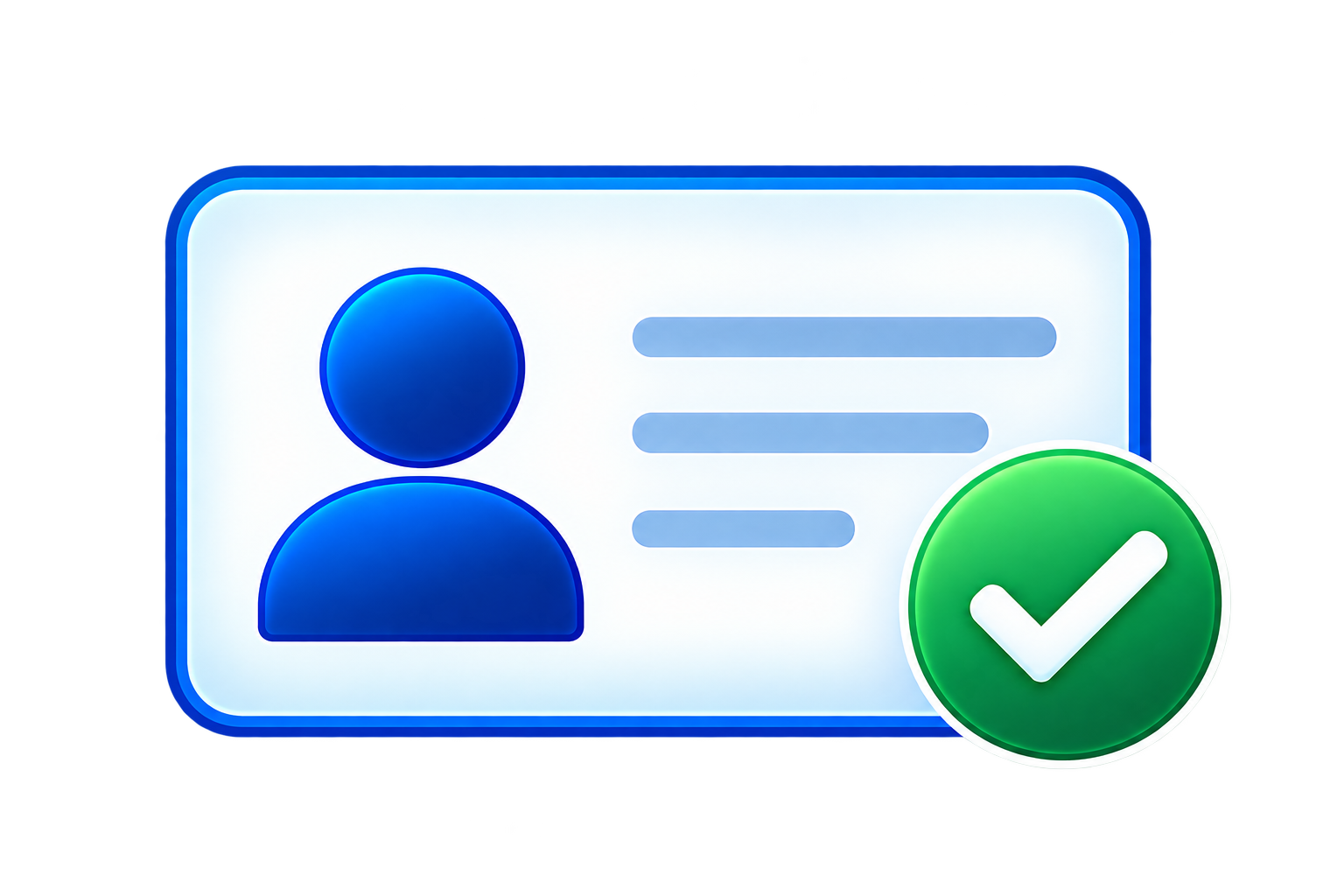 Verified digital ID card